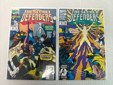 The Secret Defenders #2 & # 10 Marvel Comics 1993 picture