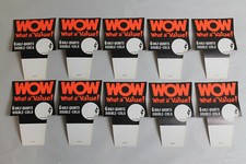 VINTAGE DOUBLE COLA SODA ADVERTISING Cards Sign WOW LOT OF 10 picture