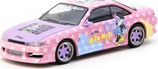 Tarmac Works 1/64 Nissan Silvia S14 Minnie Mouse VERTEX Rare 14Y+ JAPAN picture