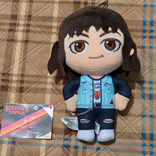 Stranger Things Eddie Munson Plush Stuffed Animal Doll Multicolor w/ Clothes picture