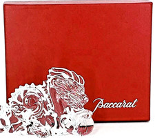 Baccarat Crystal Dragon - Zodiaque Collection Retired French Crystal New in Box picture