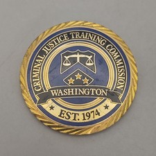 Washington Criminal Justice Training Commission Challenge Coin picture