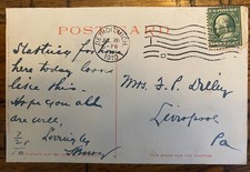 Antique Postcard STR Eastern States Michigan 1910 Detroit MI PostMark picture