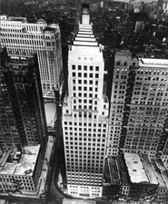 An aerial view of a Chicago skyscraper Historic Old Photo picture
