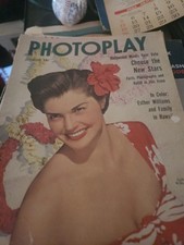 MAG: Photoplay 8/1950-Esther Williams-Lana Turner-Peter Lawford-Rhonda Flemin... picture