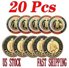 20Pcs Put on The Whole Armor of God Commemorative Challenge Coin Collection Gift picture