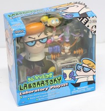 Y2K Cartoon Network Dexter's Laboratory Playset DeeDee & Monkey Trendmasters picture