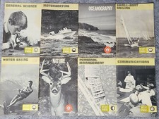 Lot of 8 Vintage 1970s Merit Badge Series Book Boy Scouts of America BSA picture