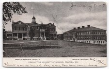 1907 Columbia MO University of Missouri Parker Hospital Medical Building picture