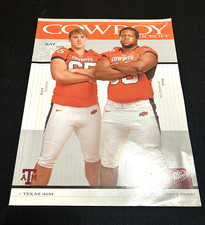 NICE Oklahoma State University vs Texas A&M football game program 2008 - OSU picture