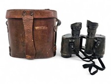 Vtg WW2 US Navy Bureau of Ordnance Mark VII Binoculars 6 x 30 Gundlach Manhattan picture
