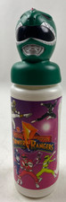 VINTAGE 1994 SABAN POWER RANGER WATER BOTTLE GREEN HEAD picture