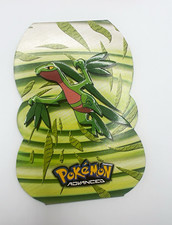 2003 Topps Pokémon Advanced Grovyle Embossed Evolution Die-Cut Card #2/18 picture
