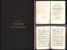 Key to Palmer's Computing Scale  by John E. Fuller - Dated 1848 picture