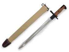 Springfield M1905 Bayonet w/ Cloth Bound M1910 Scabbard - WWI Reproduction -NEW picture