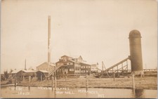 Fort Frances Ontario Shevlin Clarke Saw Mill IP+ICO Real Photo Postcard F83 picture