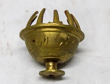 Small Vintage Brass Indian Elephant Claw Bell picture