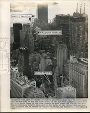 1965 Press Photo Pope Paul VI to spend New York visit in mid-town Manhattan picture