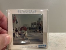 NY Worlds Fair 1964 Unisphere color slides Kodak lot 11 Ektachrome transparency picture