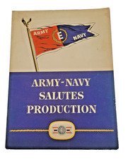 WWII 1942 White Motor Company Army Navy 'E' Award Honor Roll Booklet Cleveland picture