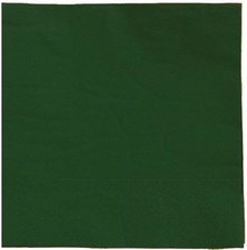 Dark Green Beverage Napkins (20) picture