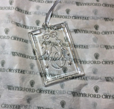 Cashs/Waterford Crystal Engagement Ring/Anniversary Ornament picture