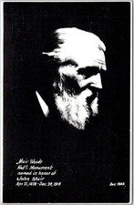 Vintage John Muir Portrait Postcard Muir Woods Nat'l Monument 1802-1914 picture