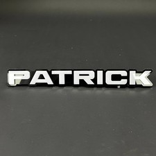 1PC PATRICK 3D Acrylic Badge - Car Truck Emblem Fender Tailgate Trunk Sticker picture