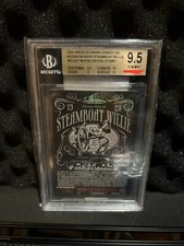 2023 Weiss Schwarz Disney 100 Steamboat Willie Mickey Mouse OR BGS 9.5 picture
