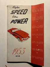 Vintage 1953 Higher Speed Extra Power A Manual For the Modern Motorist picture