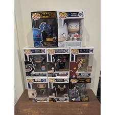 Funko Pop Batman Collection Bundle 8 Pack DC Comics Exclusives PX Hot Topic... picture