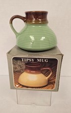 Vintage Tipsy Mug Original Rare Green *New* picture