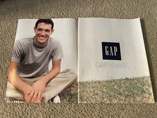 Vintage 1998 GAP KHAKIS PANTS APPAREL CLOTHING PRINT AD 1990s picture