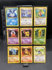 Original Base Set - Vintage 1999 Pokemon Cards Bundle - No duplicates x50 picture
