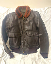 Vintage 1964 US Navy G-1 Flight Jacket Star Sportswear MIL-J-7823C USN Size 38 picture
