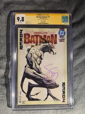 Absolute Batman #15 CGC 9.8 Signed Scott Snyder Second print picture