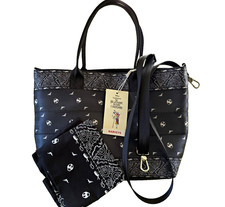 NWT Harveys x Disney Nightmare Before Christmas Mini Streamline Tote Bag Bandana picture