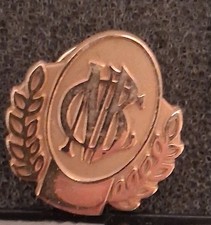Antique DTSB East German DDR GDR Central Sports Performance  Pin Badge 10q Gold picture