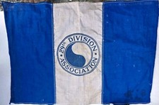 rare ww2 29th division association flag  picture