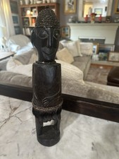 Hand Carved  WOOD AFRICAN FIGURE  13