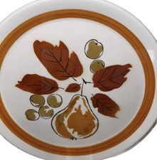 Cute VTG Ben Seibel Mikasa Duplex High Summer 1970’s 7” Salad Bread Plate #7 picture