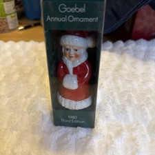 Goebel 1980 Third Edition Annual Ornament New in Original Box picture