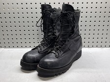 NICE Belleville 700 Military Combat Boots in Black & Size 9 Reg. Made In the USA picture