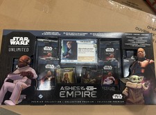Star Wars Unlimited Ashes of the empire  BOX 8 booster packs 2 exclusive cards picture