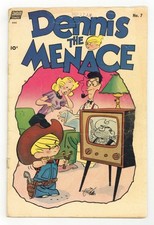 Dennis the Menace #7 GD 2.0 1954 picture