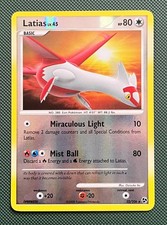 Latias 22/106 Reverse Holo Pokemon Great Encounters Near Mint picture