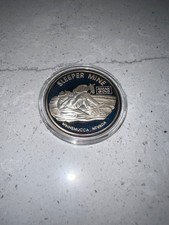 1995 Amax Gold Sleeper Mining Coin 1 Troy Ounce .999 Fine Silver picture
