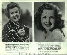 1980 Press Photo Actress Gale Storm now and then - mjp39988 picture