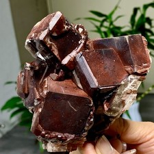 523G Rare Natural Chocolate Calcite Specimen cluster rough mineral sample picture
