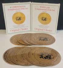 MR CHRISTMAS Symphonium MUSIC BOX Holiday & Popular Songs REPLACEMENT DISCS Read picture